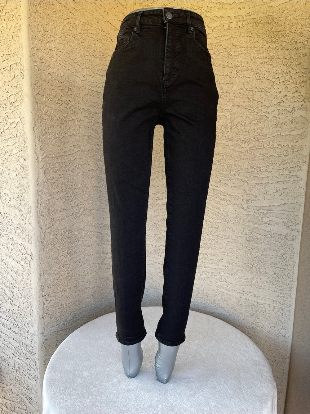 Loft The Skinny black Jeans size 27/4